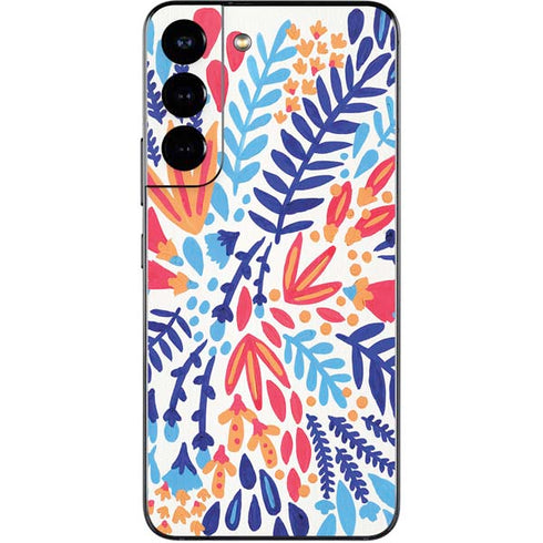Cat Coq Color Foliage Galaxy S22 Skin